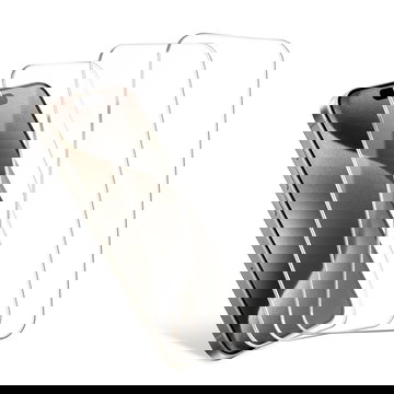 3x CELLONIC iPhone 15 Pro Max Screenprotector – Volledig zelfklevende schermbeschermer 2,5D 6,7 inch met 0,33 mm ultradun beschermfolie 9H gehard beschermglas