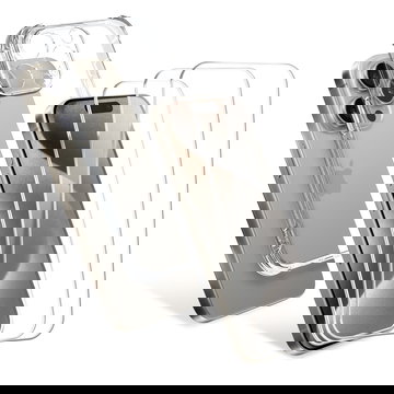 CELLONIC iPhone 15 Pro Hoesje & 3x Schermbeschermer Set - 6.1" Telefoon Rugdekking & Beschermende Display Beschermer 0.33mm Ultra Dun 9H Gehard Glas - Helder