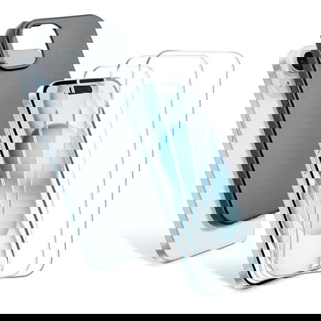 Apple iPhone 15, 1 x coque de protection Noir TPU et 3 x verre de protection d'écran 6,1 2.5D Case-friendly 9H 0,33mm Full Glue, protection d'écran Tempered Glass