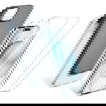 CELLONIC iPhone 15 Plus Hoesje & 3x Schermbeschermer Set - 6.7" Telefoon Rugdekking & Beschermende Display Beschermer 0.33mm Ultra Dun 9H Gehard Glas - Zwart