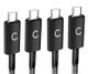 2x Datakabel USB-C (Type-C) naar USB C Type C, 1m