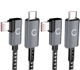 2x Datakabel USB-C (Type-C) naar USB C Type C, 1m