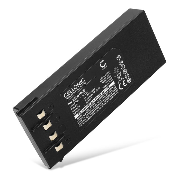 NBB FUA13 2.260.1020 Accu Batterij 2000mAh van Cellonic