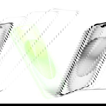 3x CELLONIC iPhone 15 & iPhone 15 Pro Screenprotector – Volledig zelfklevende schermbeschermer 2.5D 6,1 inch met ultradun beschermfolie 9H gehard beschermglas