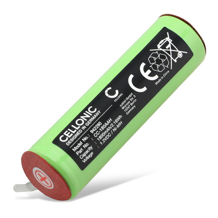 Moser ChroMini Pro Type 1591B Accu Batterij 1800mAh van Cellonic