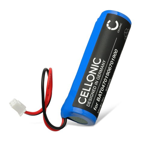 Accu voor Zafferano Push up; Pina Pro; Poldina L; Home BAT04701906701900 (2600mAh, 3.7V) van CELLONIC