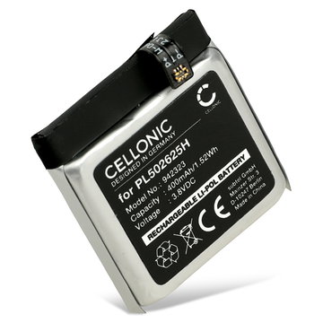 Batterij voor Amazfit GTR - 47mm, A19029 - PL502625H (400mAh ) vervangende accu