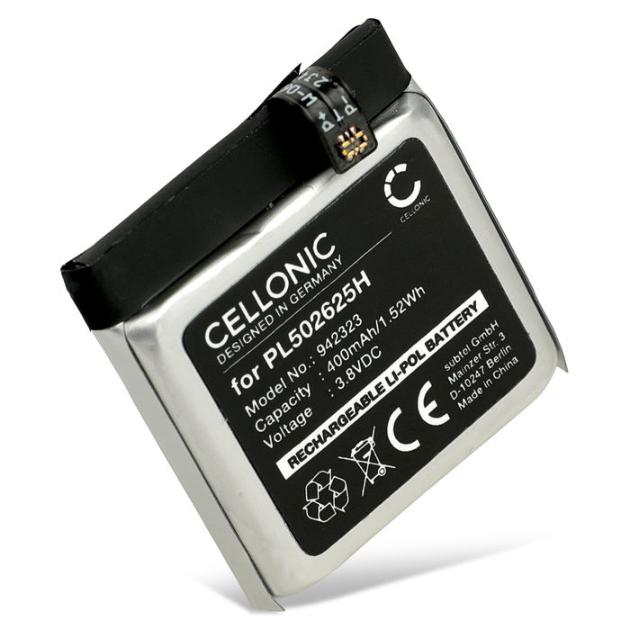 Batterie pour Amazfit GTR - 47mm, A19029 - PL502625H (400mAh ) Batterie de remplacement