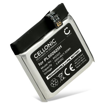 Battery for Amazfit GTR - 47mm, A19029 - PL502625H (400mAh ) Replacement battery