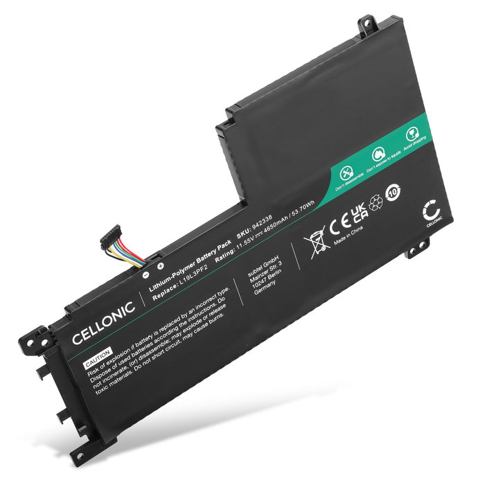 Lenovo Legion 5 17ARH05H Batterie 11.55V 4650mAh de Cellonic