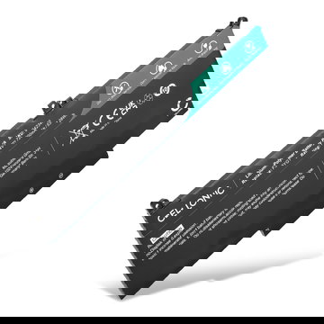 Batterie pour Dell Latitude 7490, 7390, 7290, E7480, E7280, F3YGT, DM3WC, KG7VF, 2X39G 7.4V 7200mAh de CELLONIC