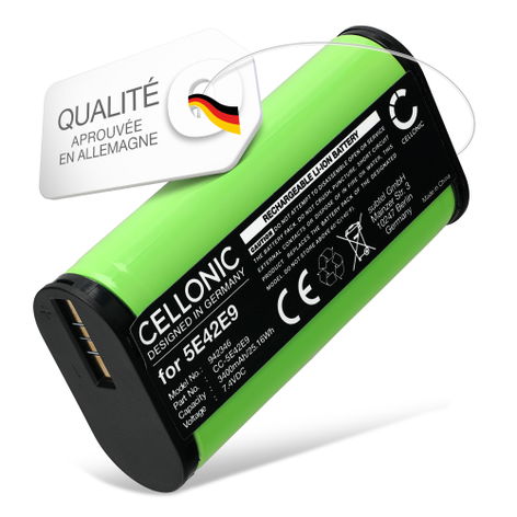 Batterie pour Ring Alarm Home Base Pro Station 5E42E9 (3400mAh, 7.4V) de CELLONIC