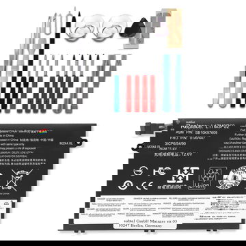 Batterij voor Lenovo Thinkpad E480, E485, E490, E580, E585, E590, E595, R480, R580 Laptop - 4100mAh 11.4V + Schroevendraaier-set