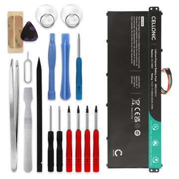 Batterie AC14B3K 3600mAh pour navigateur GPS   - + kit d'outils