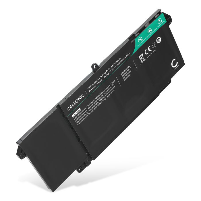 Batterij voor Dell Latitude 7420, 7320, 5320, 7520, 13 5320, Dell 7FMXV, 4M1JN, 9JM71 Laptop - 3600mAh 15.2V 