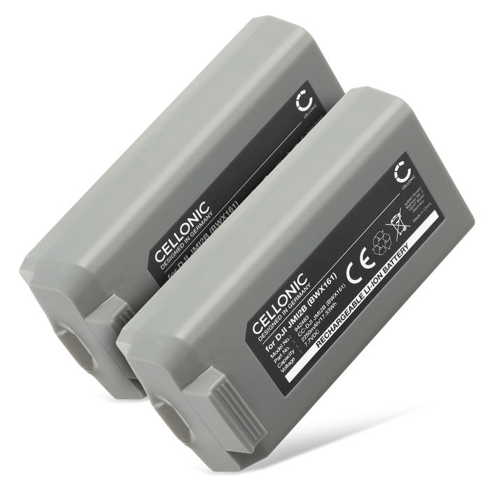 2x DJI Mavic Mini SE Battery 2250mAh from Cellonic