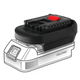 1x Batterijadapter DeWalt 18V-20V of Milwaukee 18V naar Bosch 18V