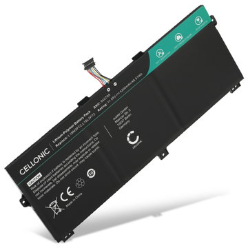 Batterie pour Lenovo ThinkPad X13 Yoga, X390 Yoga, Lenovo 5B10W13927, 5B10W13928, L18L3P72 11.55V 4200mAh de CELLONIC