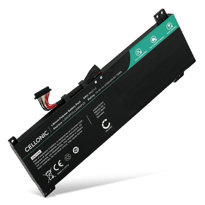 Lenovo Ideapad Gaming 3 15ACH6 Battery 15.4V 3750mAh from Cellonic