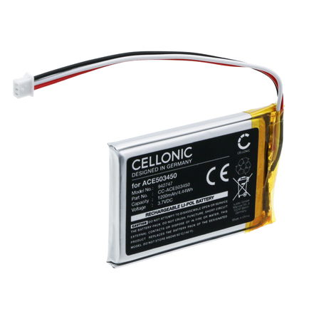 Accu voor Logitech Zone 900 533-000167 (400mAh, 3.7V) van CELLONIC