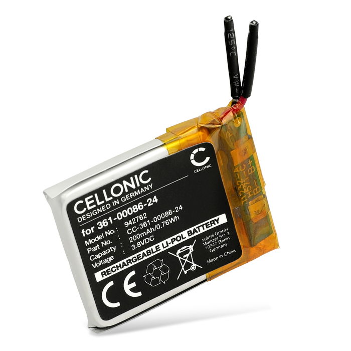 Garmin Instinct Batterij 200mAh van Cellonic