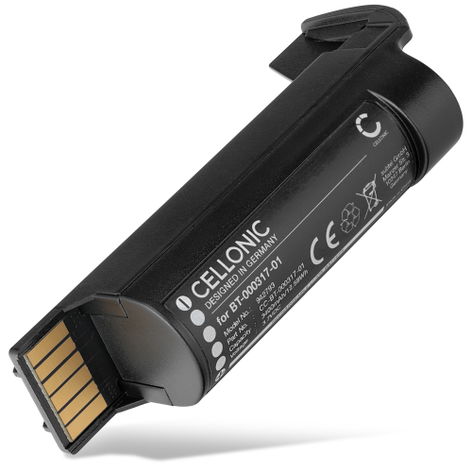 Battery for Zebra DS2278, DS22, CR2278, BT-000317-01, BTRY-DS22EAB0E-00 Zebra DS2278 (3400mAh, 3.7V) from CELLONIC