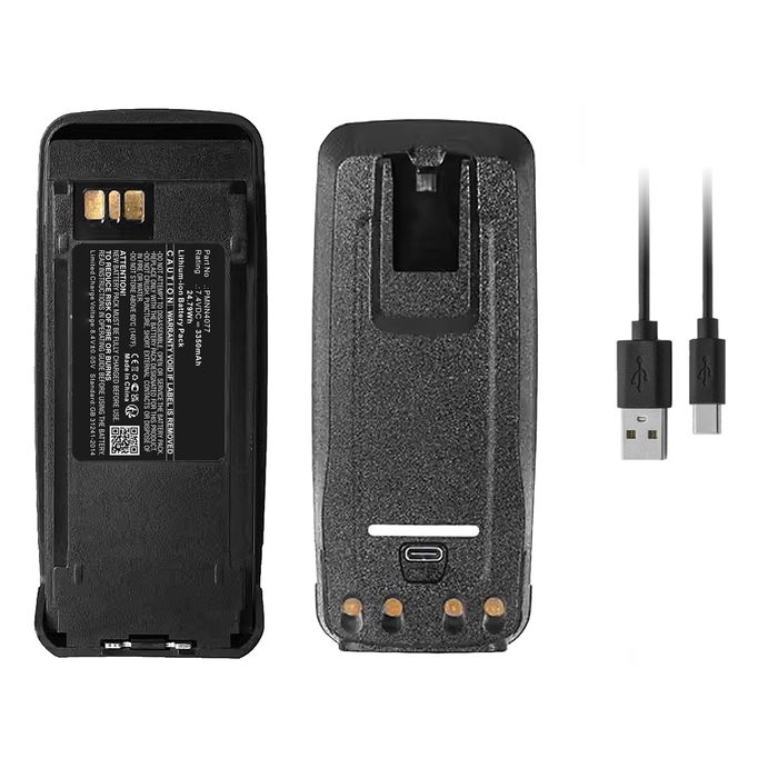 Battery for Motorola DP3400, DR3000, DP3600, MTR2000, DP3601, XPR 7550 (Type-C port) 7.4v 3350mAh Li Ion from CELLONIC