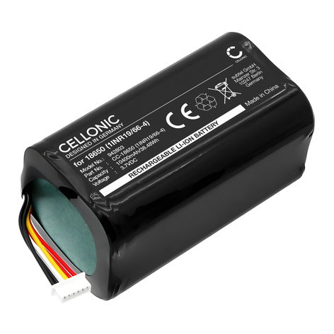 Accu voor Eufy eufyCam 2 Pro 18650 (1INR19/66-4) (10400mAh, 3.7V) van CELLONIC