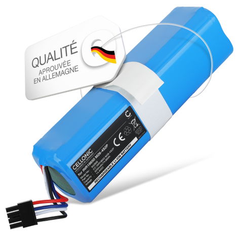 Batterie pour Aspirateurs Eufy Robovac L70 Hybrid; T2190; 360 S6 Pro; S9; X90; X95 (5200mAh, 14.4V) de CELLONIC