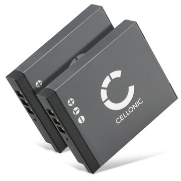 2x Batterij voor Kodak PIXPRO WPZ2 LB-015 Accu (750mAh, 3.7V) van CELLONIC
