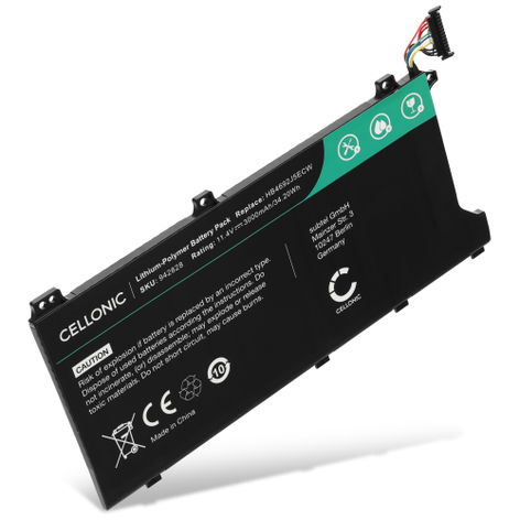 Accu voor Huawei MateBook D 15, D 15 2020, Magicbook 14, MagicBook 15, MateBook D 15 AMD, Huawei HB4692J5ECW-31 (3000mAh, 11.4V) van CELLONIC