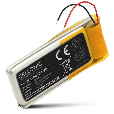 Accu voor Garmin Forerunner 45, Swim 2 361-00104-00 (50mAh, 3.8V) van CELLONIC