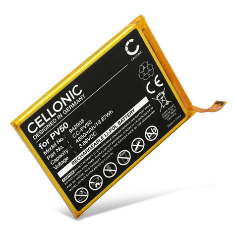 Battery for Motorola Moto G73 5G - XT2237 PV50, SB18D61156 (4850mAh, 3.89V) from CELLONIC