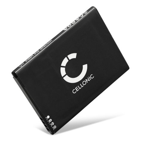 Batterij voor ZTE Blade L130; GRAND MAX Li3816T43p4h604550 (1450mAh, 3.7V) van CELLONIC