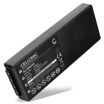 Batterij voor HBC Radiomatic Spectrum 1, 2, 3, Linus 4, 6, Micron 4, 6, Eco, FUB10AA - BA210 2000mAh van CELLONIC