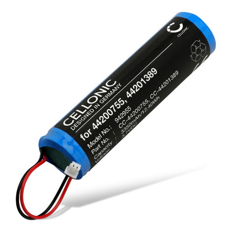 Battery for Mares Genius Air, ICON Genius, ICON HD 44200755, 44201389 (3350mAh, 3.7V) from CELLONIC