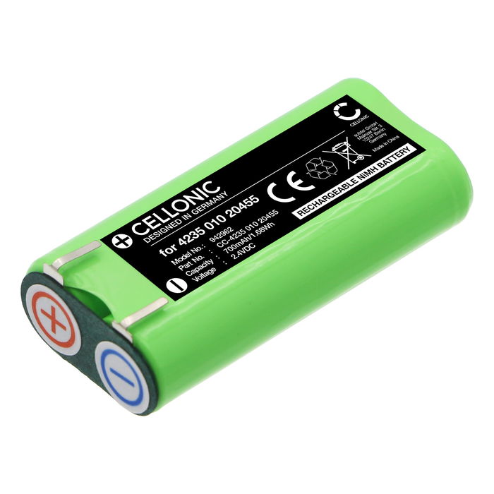 Philips Norelco TT2040/32 Batterie 700mAh de Cellonic