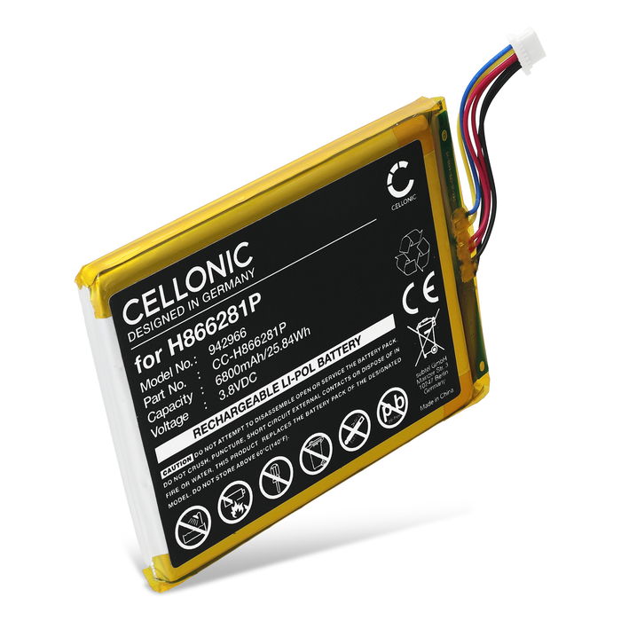 EZVIZ H866281P Batterie 6800mAh de Cellonic