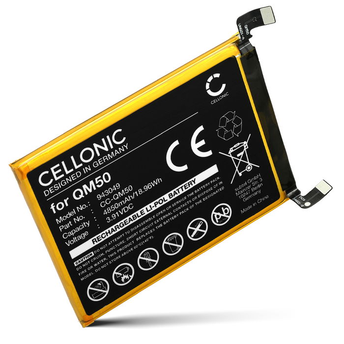 Motorola EDGE 40 NEO Batterie 4850mAh de Cellonic