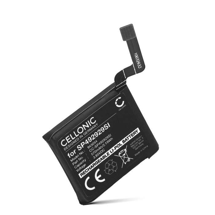 TicWatch Pro 3 Batterie 3.85V 570mAh de Cellonic