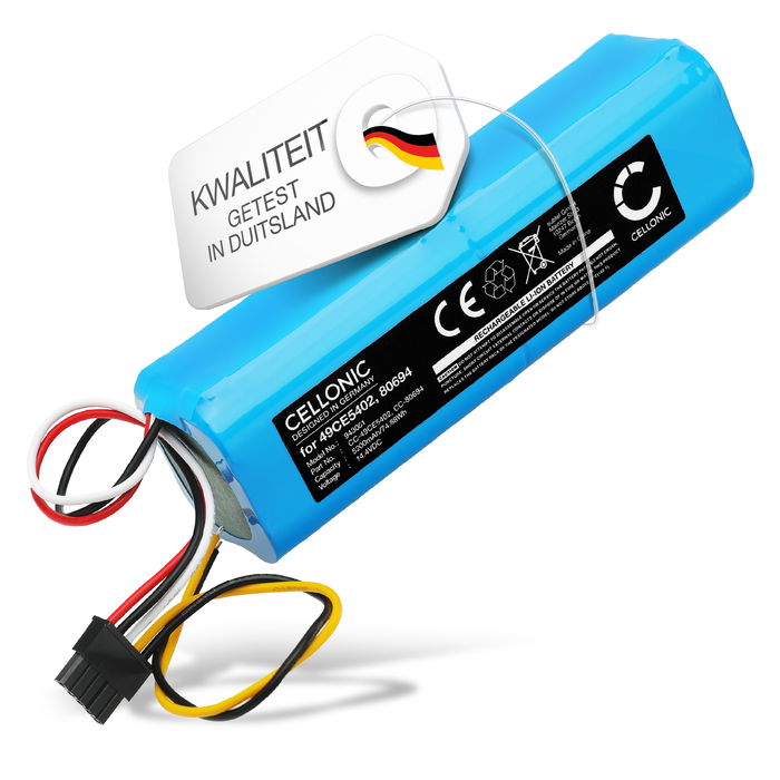 Accu voor Cecotec CONGA 4090, 6090, 4690, 7090, 5090, 5490, 4490 5200mAh van CELLONIC