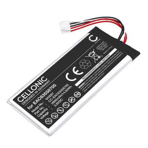 Accu voor LG XBOOM Go DXG5Q EAC63558705 (3900mAh, 3.85V) van CELLONIC