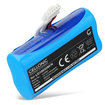 Batterie pour Ingenico AXIUM DX4000, AXIUM DX8000, AXIUM DX8002, Landi A8s 2600mAh de CELLONIC