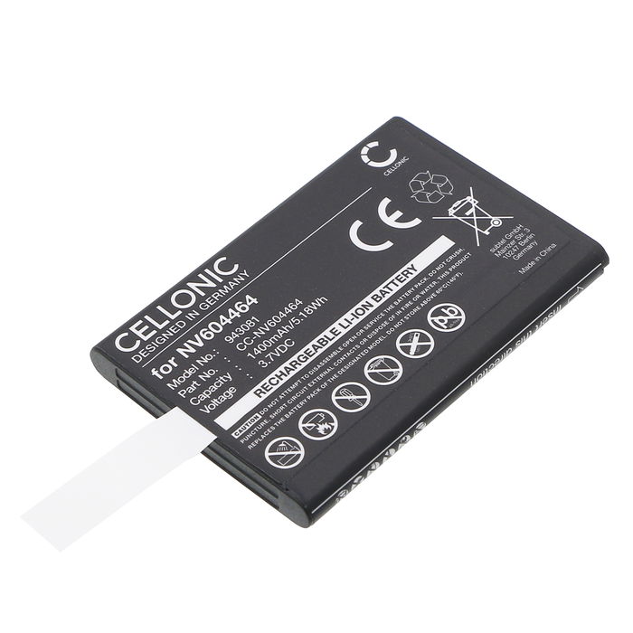 Oricom NV604464 Batterie 1400mAh de Cellonic