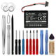 1x Accu 338937010172,T300-3 750mAh + Gereedschapsset 17dlg
