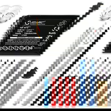 Battery for TomTom Quanta, GO XL 330, GO XL 310, VF3F, FM68360420759, VF3 1100mAh + Tool-kit 17pcs from subtel