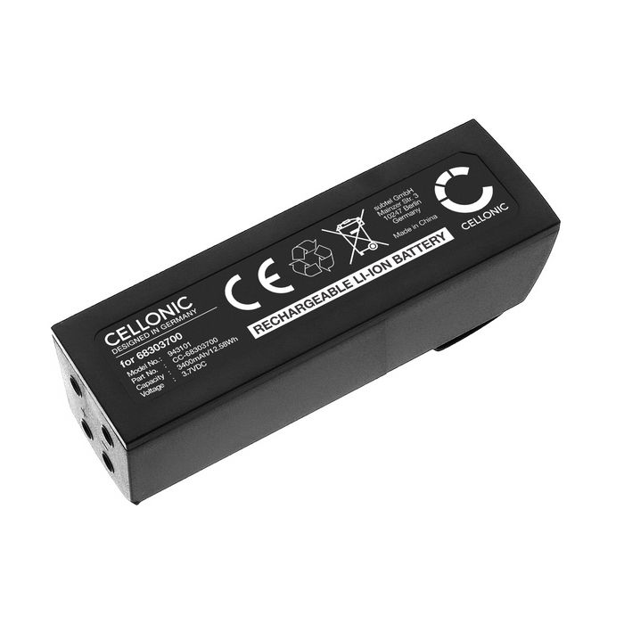 Batterij voor Hetronic ERGO-S - 68303700 (3400mAh) vervangende accu