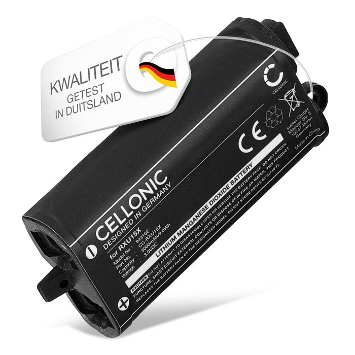 Batterij voor DAITEM SH156AX - RXU15X (3000mAh ) vervangende accu