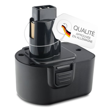 Batterie pour Black & Decker TV250, PS350, PS3500, CD12CAB, HP331, CD1202K, CD120GK 12V NiMH 2100mAh de CELLONIC