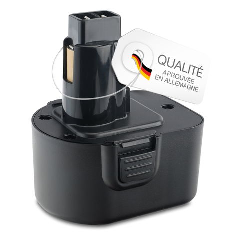 Batterie pour Outils Électriques Black & Decker KC12GT; CD12CE; FC004; HP331; Q120 TV250, PS350 (2100mAh, 12V) de CELLONIC